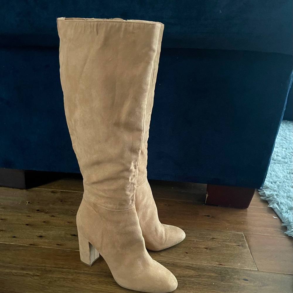 Circus by Sam Edelman Calla knee high boots in Caramel